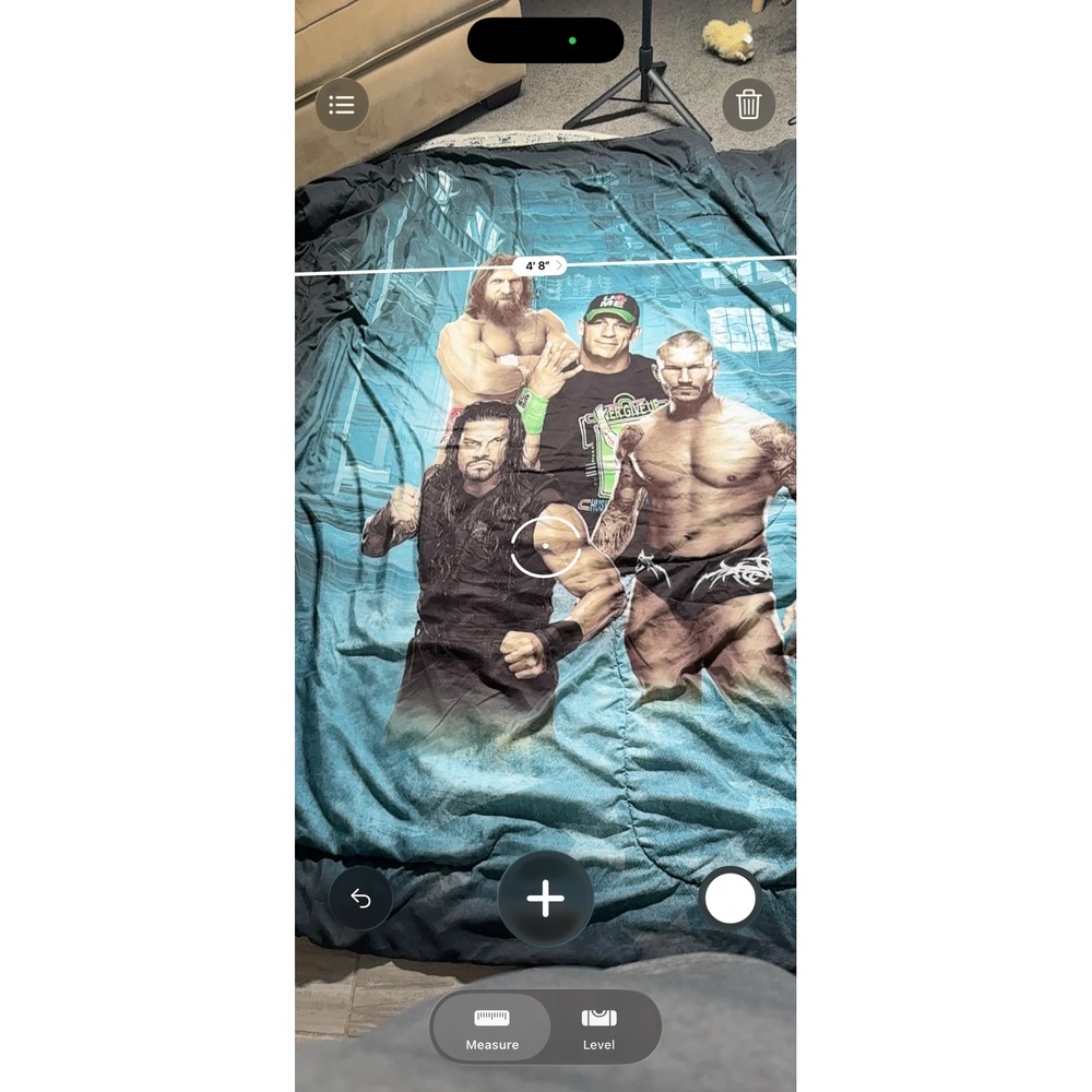 WWE Reversible Comforter John Cena Roman Reigns Randy Orton Blue Twin Full - Picture 8 of 10